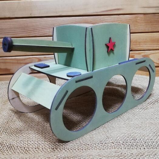 Минибар "танк", зелёный