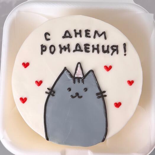 Бенто торт Котик