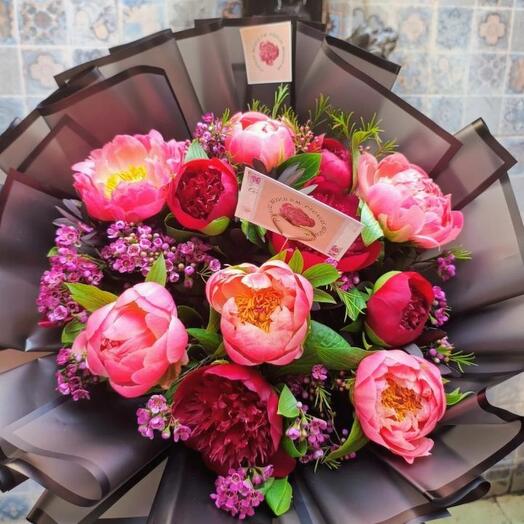 Docena de peonias