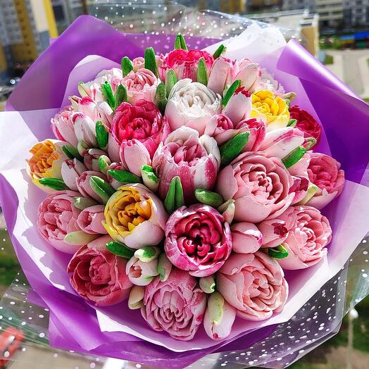 Букет из Натурального зефира🌷💐