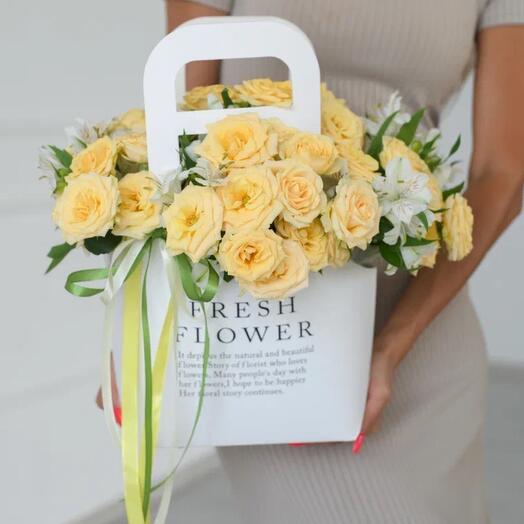 Солнечная композиция в сумочке