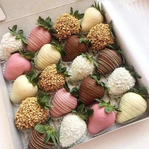 Клубника в шоколаде 10