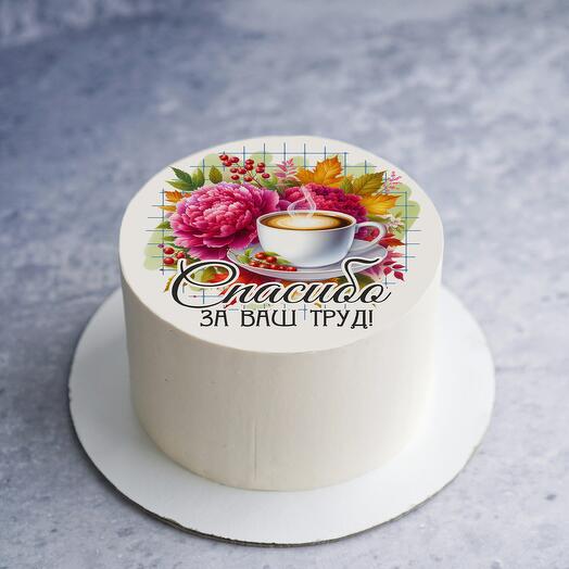 Бенто торт учителю, в подарок, день знаний, день учителя