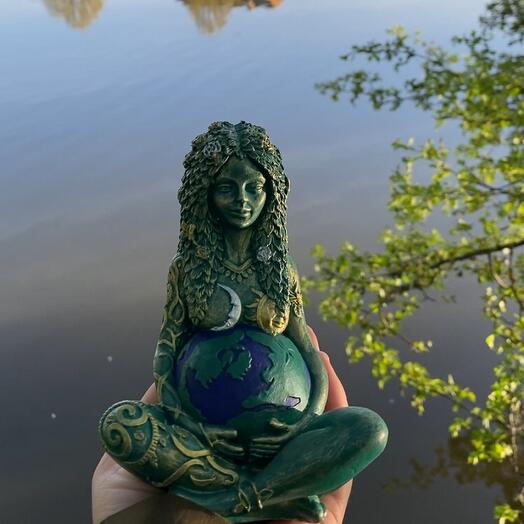 Deusa da Terra Gaia Verde