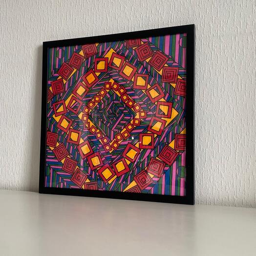 Картина ручной работы Disco (Edit) Геометрическая абстракция