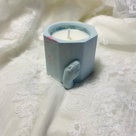 Свеча со змеей