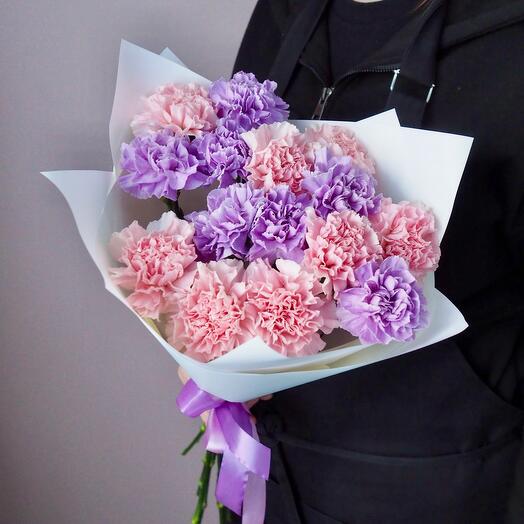 Pink and lavender carnation