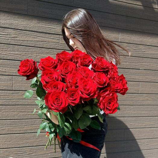 Розы Эквадор 21шт
