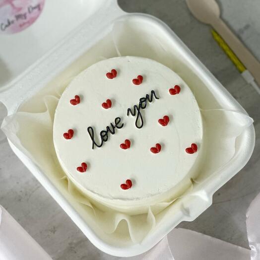 Бенто торт «love you»