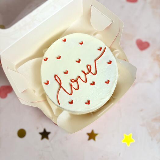 Бенто торт Love
