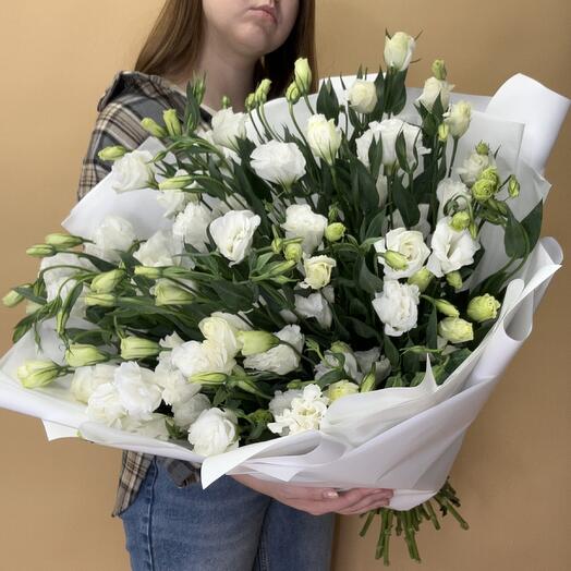 25 белых эустом
