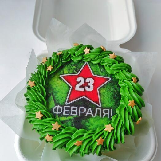 Бенто торт на 23 февраля