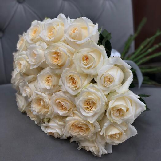 25 peony-shaped roses