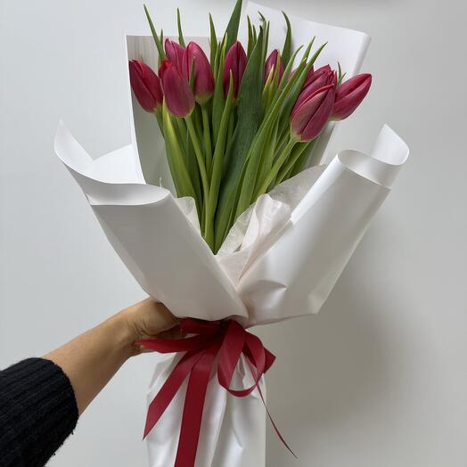 Тюльпаны букет 15 Шт