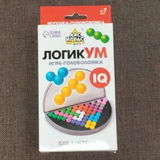 Настольная игра-головоломка на логику «ЛогикУМ», 180 заданий