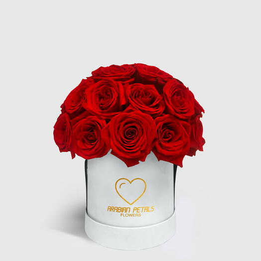 Dome Red Roses Large Box