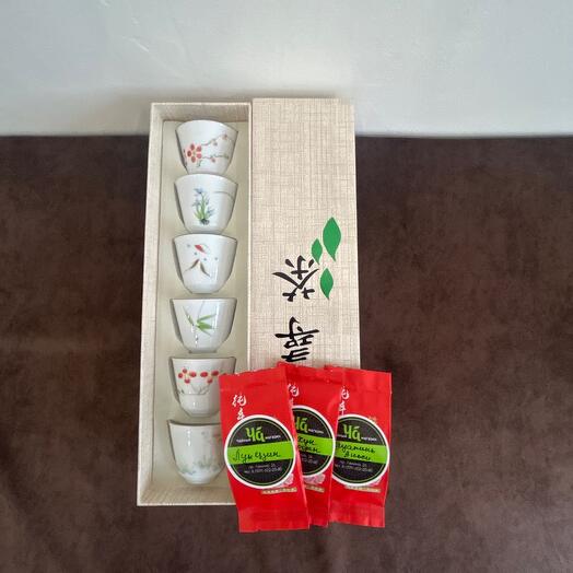 Набор пиал фарфор