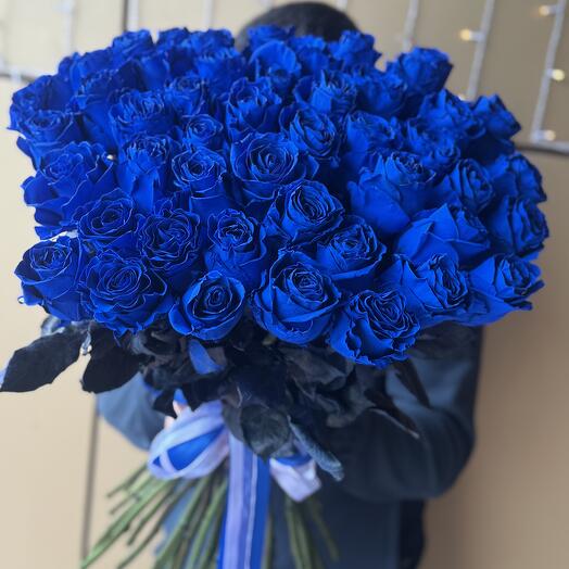 Синий 💙 розы 💙