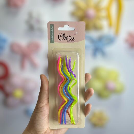 Свечи для торта коктейльные