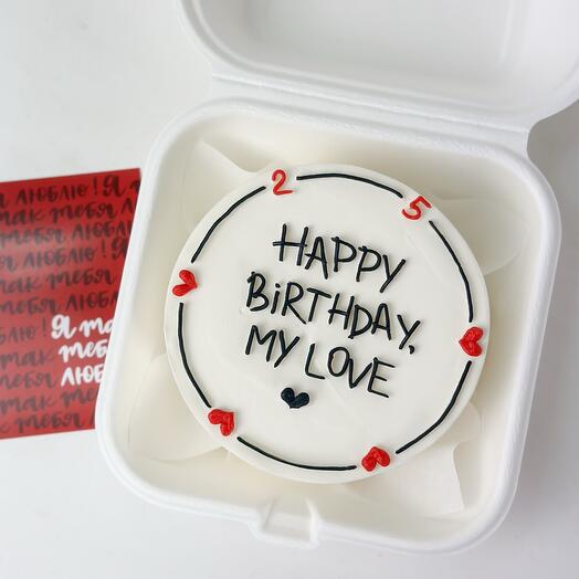 Бенто-торт HB-Day my love