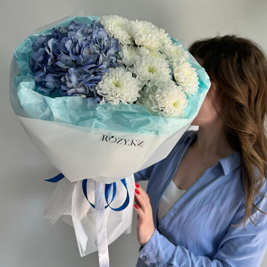 Букет «Blue duo»