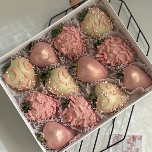 Клубничная радость, 12 шт