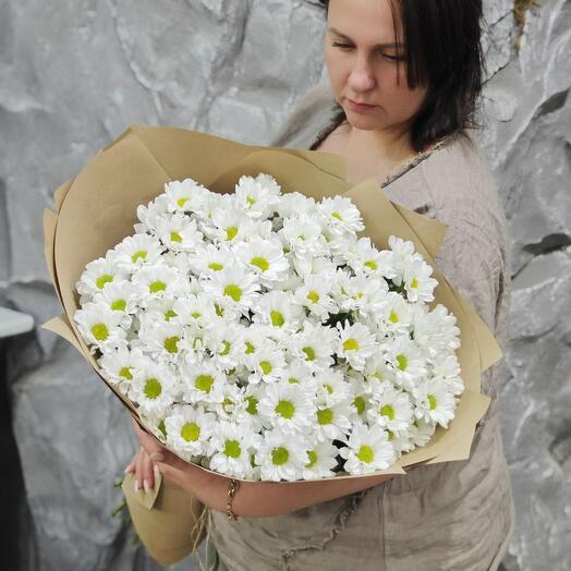 Букет гигант из ромашек