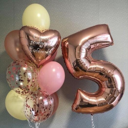 Сет"Розовое золото"