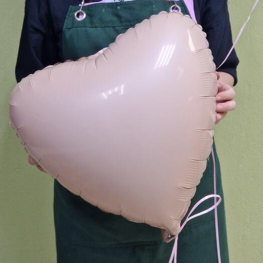 Шар фальгированный сердце 1