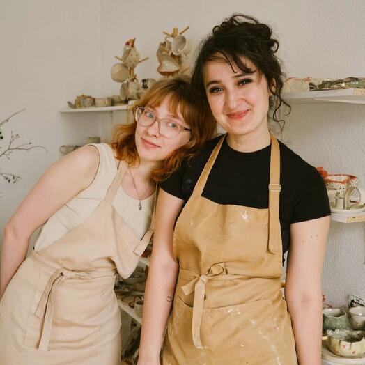 Групповой мастер-класс для двоих по ручной лепке