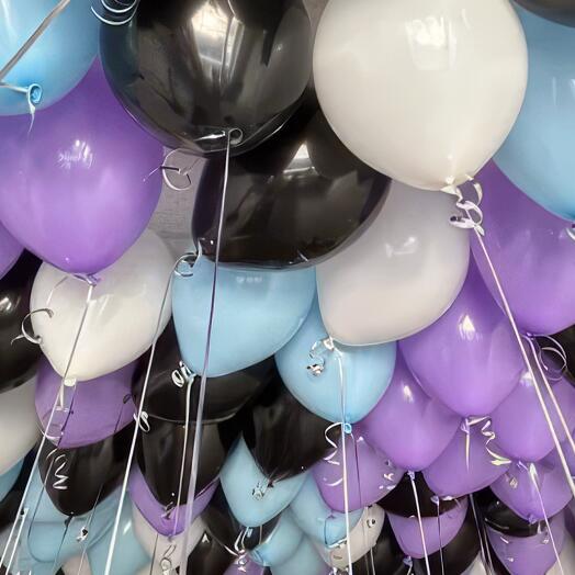 50 шаров пастель