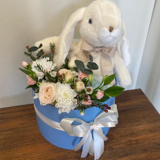 Премиум коробка с зайкой (к 6)