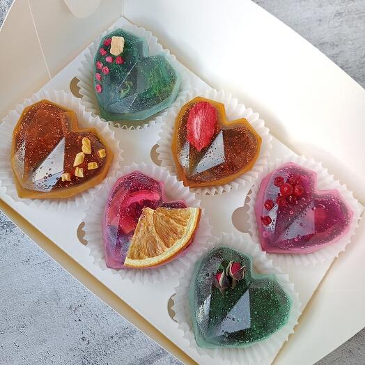 Подарочный набор чая для девушки, мамы, чайные бомбочки