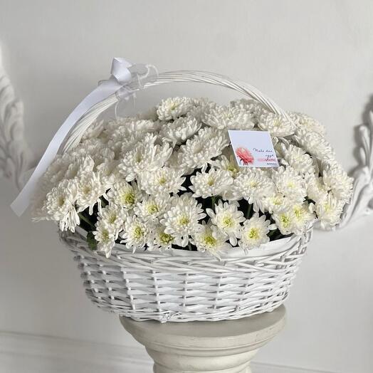 Корзина с цветами, размер L