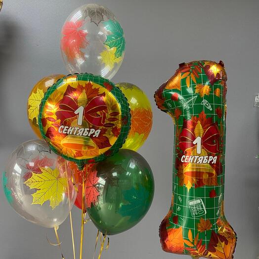 Шары на 1 сентября (день знаний)