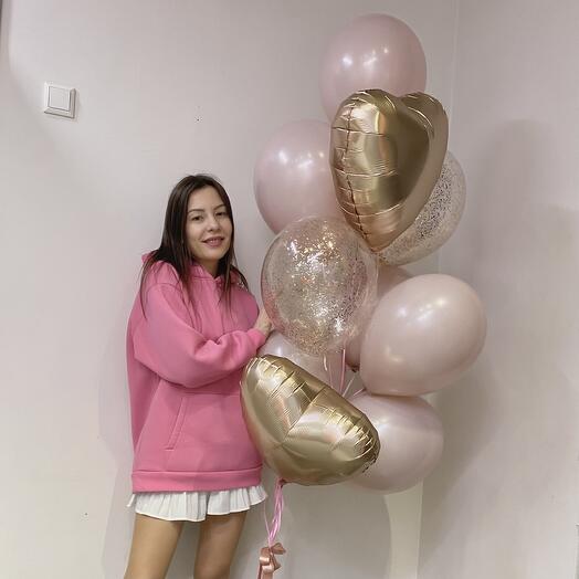 Воздушные шары для девушки / девочки
