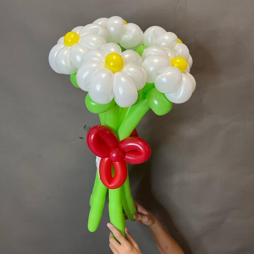 Букет из 5 ромашек