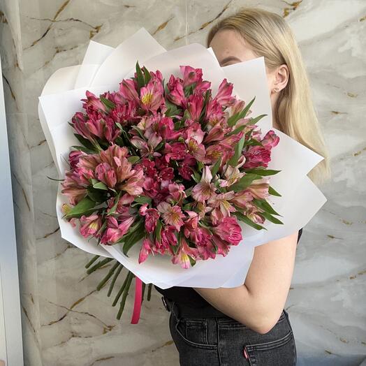 Букет Стойких Альстромерий 19 💕