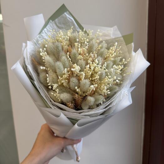 Букет из сухоцветов «Фисташка 100»