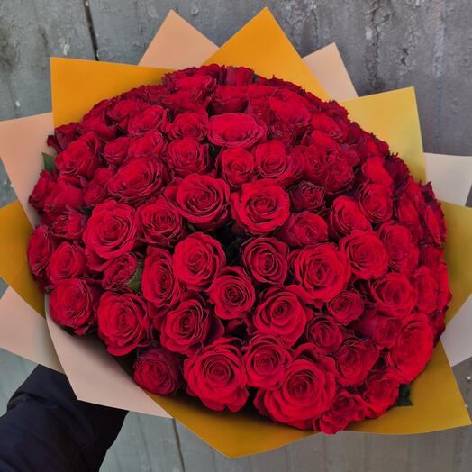 101 красная роза 🌹 🌹