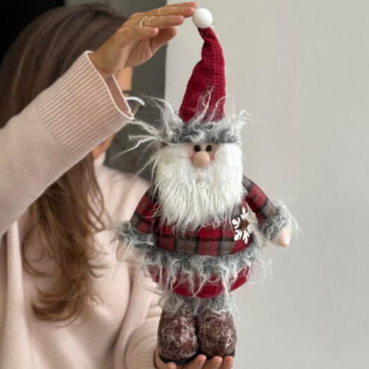 Дед Мороз тканевый ( классический)