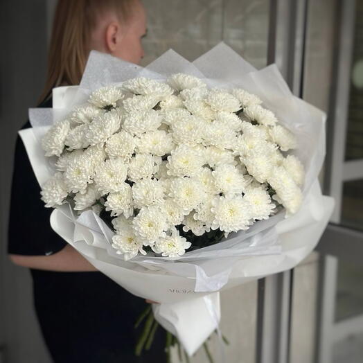 Большой букет Хризантем