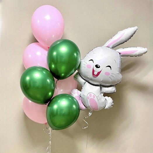 Набор шаров для ребенка Заяц и фонтан