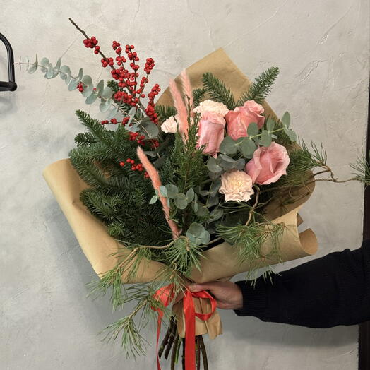Новогодний букет 1