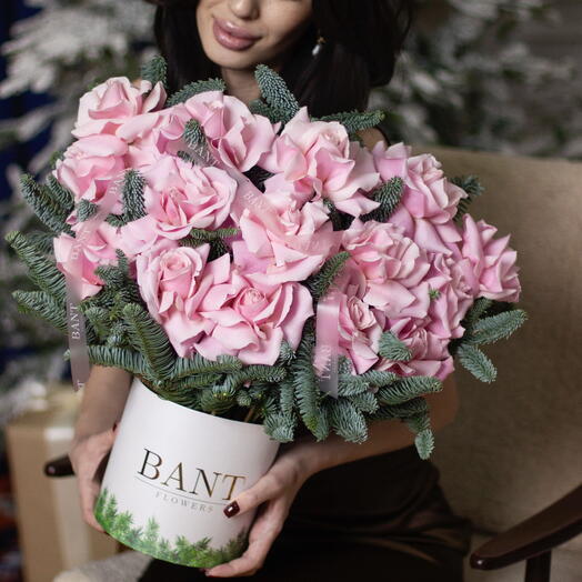 15 Ажурных роз с нобилисом