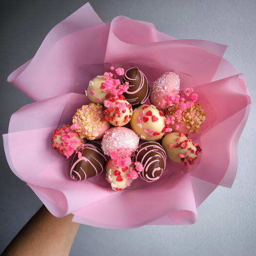 Букет клубника в шоколаде🍓💐😍