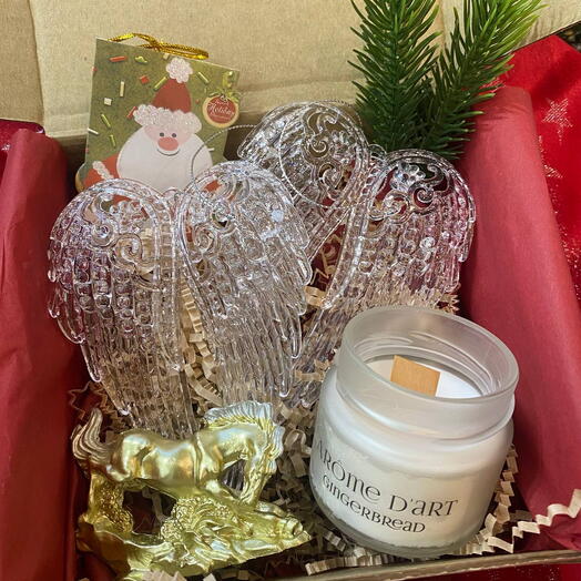 Подарочный Новогодний набор 5 предметов Крылья Ангела