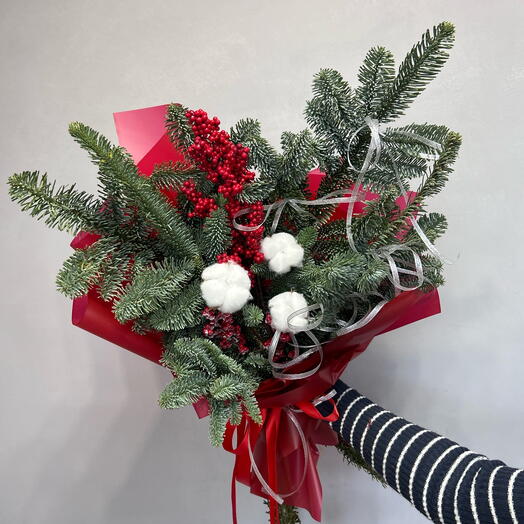 Зимний букет с нобилисом