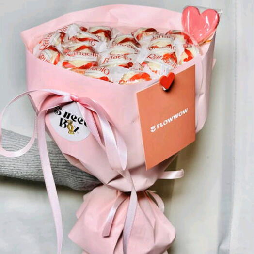 Букет из конфет Raffaello 🌸
