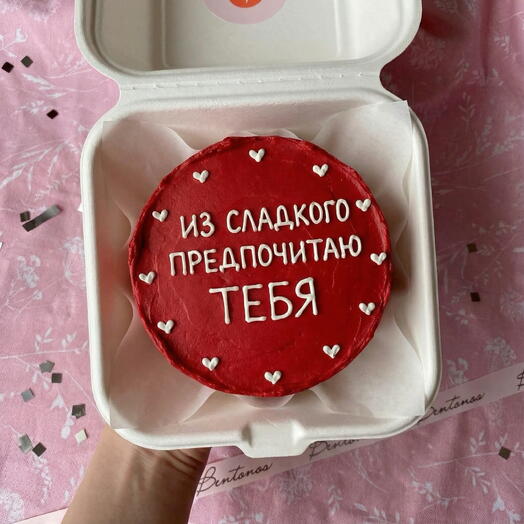 Бенто торт Из сладкого предпочитаю тебя